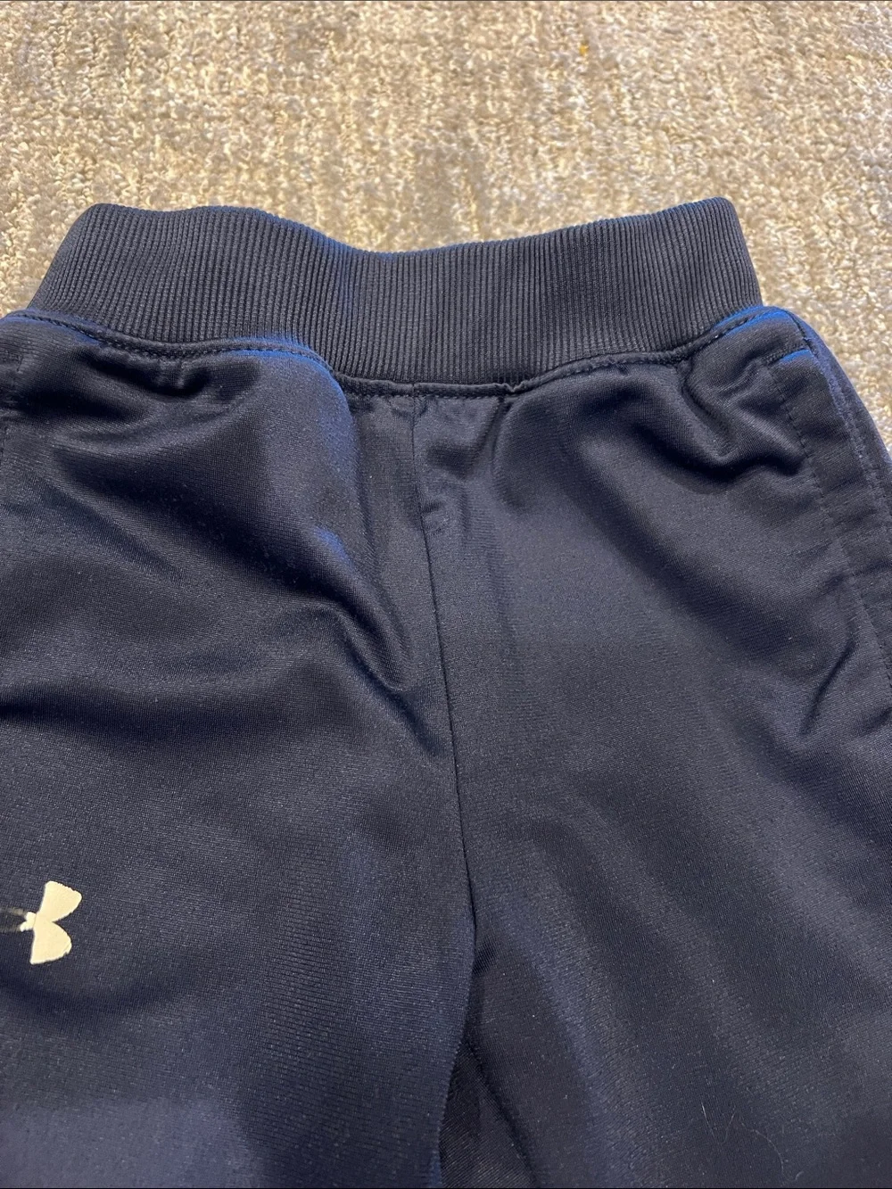 Under Armour Light Blue, Navy & White Kids Athletic Track Set